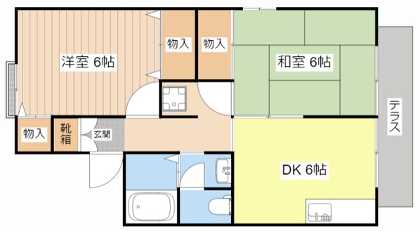 シャルム淡海の物件間取画像